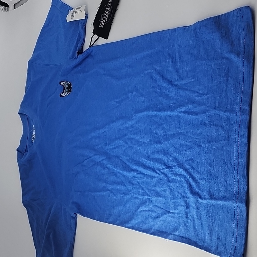 brooklyn standard heather blue shirt Pug